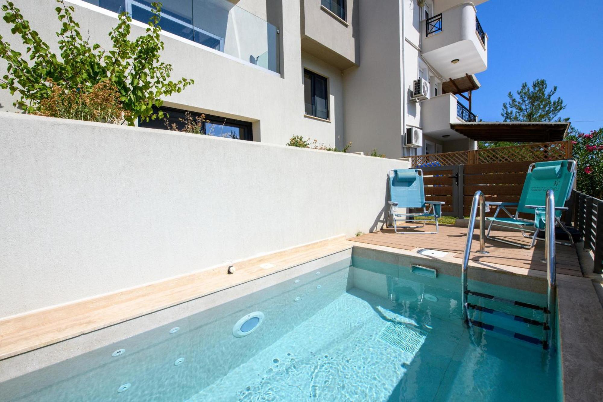Archetypo Luxury Living Appartement Chrysi Ammoudia Buitenkant foto